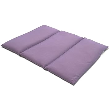 Cojín térmico para la espalda o el vientre 40x30cm malva | Saco ...