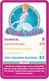 Top Trumps Disney Princess Specials Card Game with Cinderella Jasmine Belle view 3