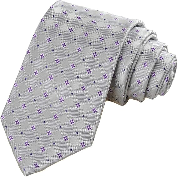 Amazon ネクタイ チェック グレー コットン ナロー タイ ビジネス 結婚式 フォーマル おしゃれ 柄 人気 成人式 パーティー 2次会 成人の日 パステルカラー ネクタイ 通販