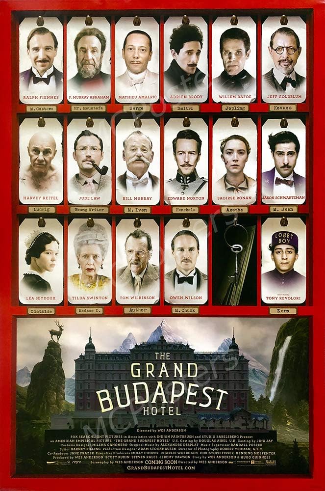 MCPosters - The Grand Budapest Hotel Glossy Finish Movie Poster - MCP659 (16