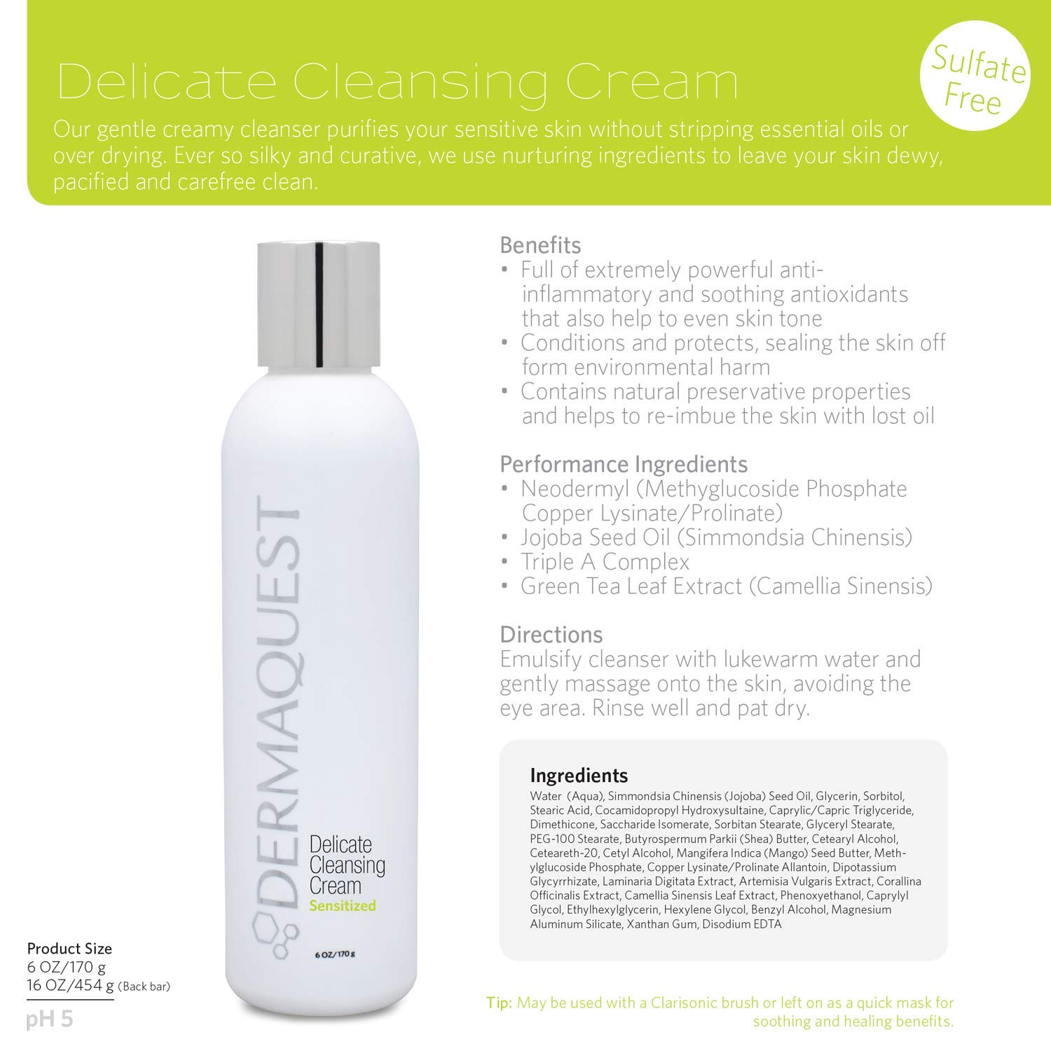 dermaquest delicate cleansing cream