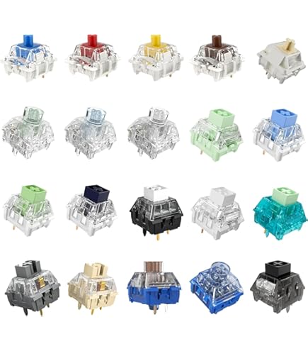 Amazon.com: for Gateron Silent Aliaz 5 pin Tactile Switches 60g
