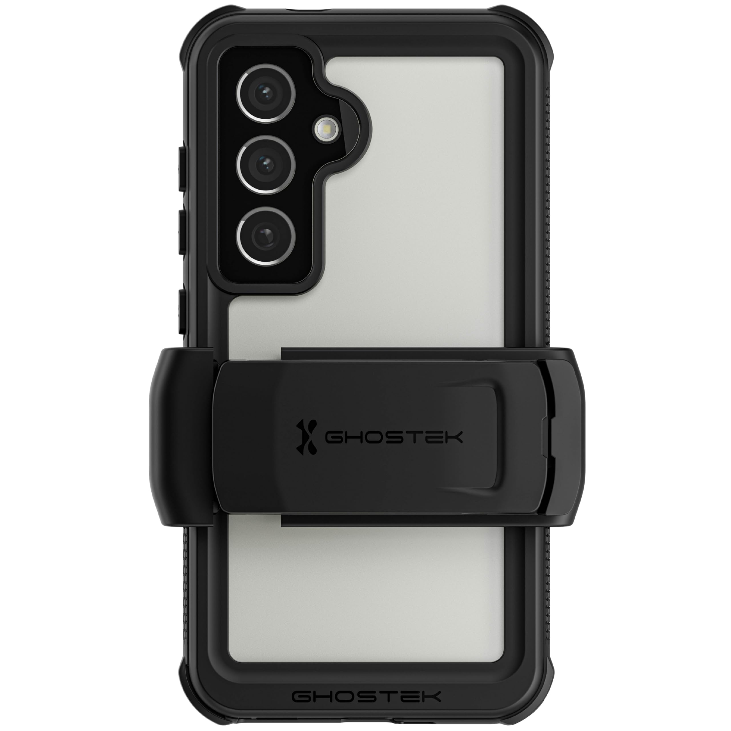 Photo 1 of Ghostek Nautical Waterproof Case for Samsung Galaxy S24 with Screen Protector and Camera Lens Protector Heavy Duty Protection Underwater Phone Cover Designed for 2024 Samsung S24 (6.2") (Clear)