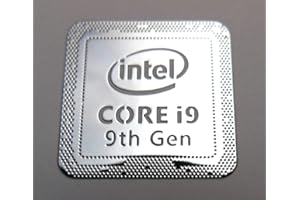 VATH Made Sticker Compatible with Intel Core i9 9th Generation 18 x 18mm / 11/16" x 11/16" [981]