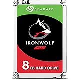 Seagate IronWolf 8Tb NAS Internal Hard Drive HDD – 3.5 Inch SATA 6GB/S 7200 RPM 256MB Cache for Raid Network Attached Storage