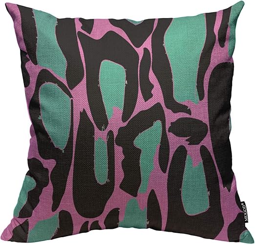 Amazon Com Mugod Leopard Decoration Throw Pillow Cushion Covers