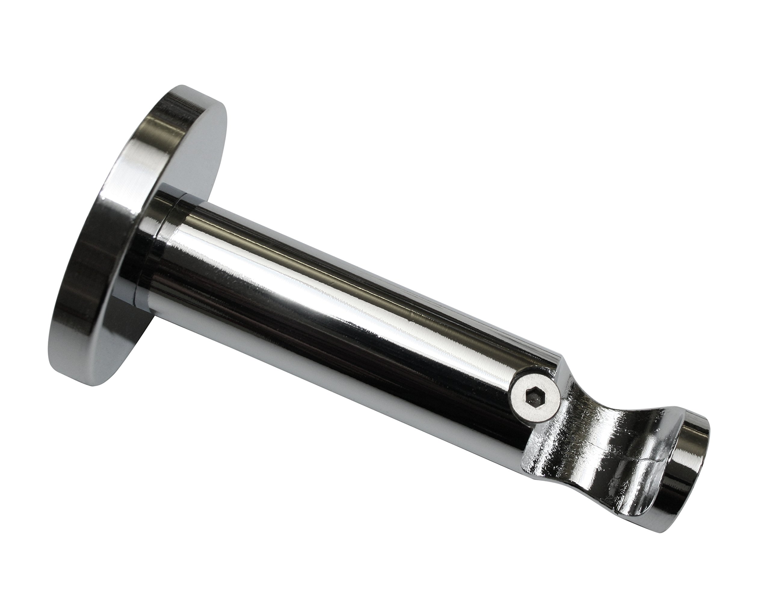 Gardinia Bracket Ø 20 mm Chrom 8, Metal Chrome, 8 cm