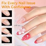 Makartt Short Almond Nail Tips 510pcs 15 Sizes Full Cover False Nails view 5