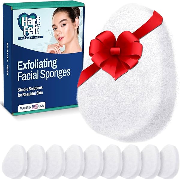 Amazon.com: Jacent Mini Exfoliating Sponges: Square Facial