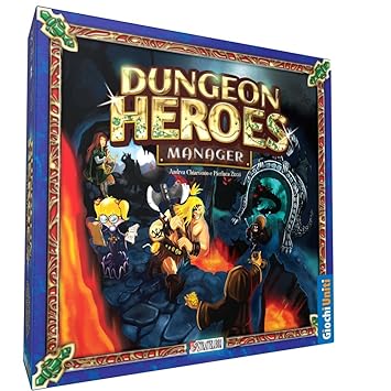 Giochi Uniti gu176 – Dungeon Heroes Manager Spiel Brettspiel