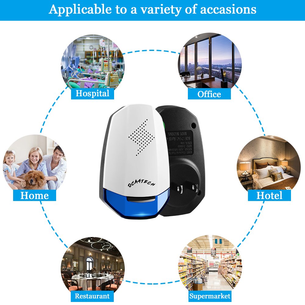 Ocaatech Ultrasonic Pest Repellent Electronic Pest Repeller 6 Packs
