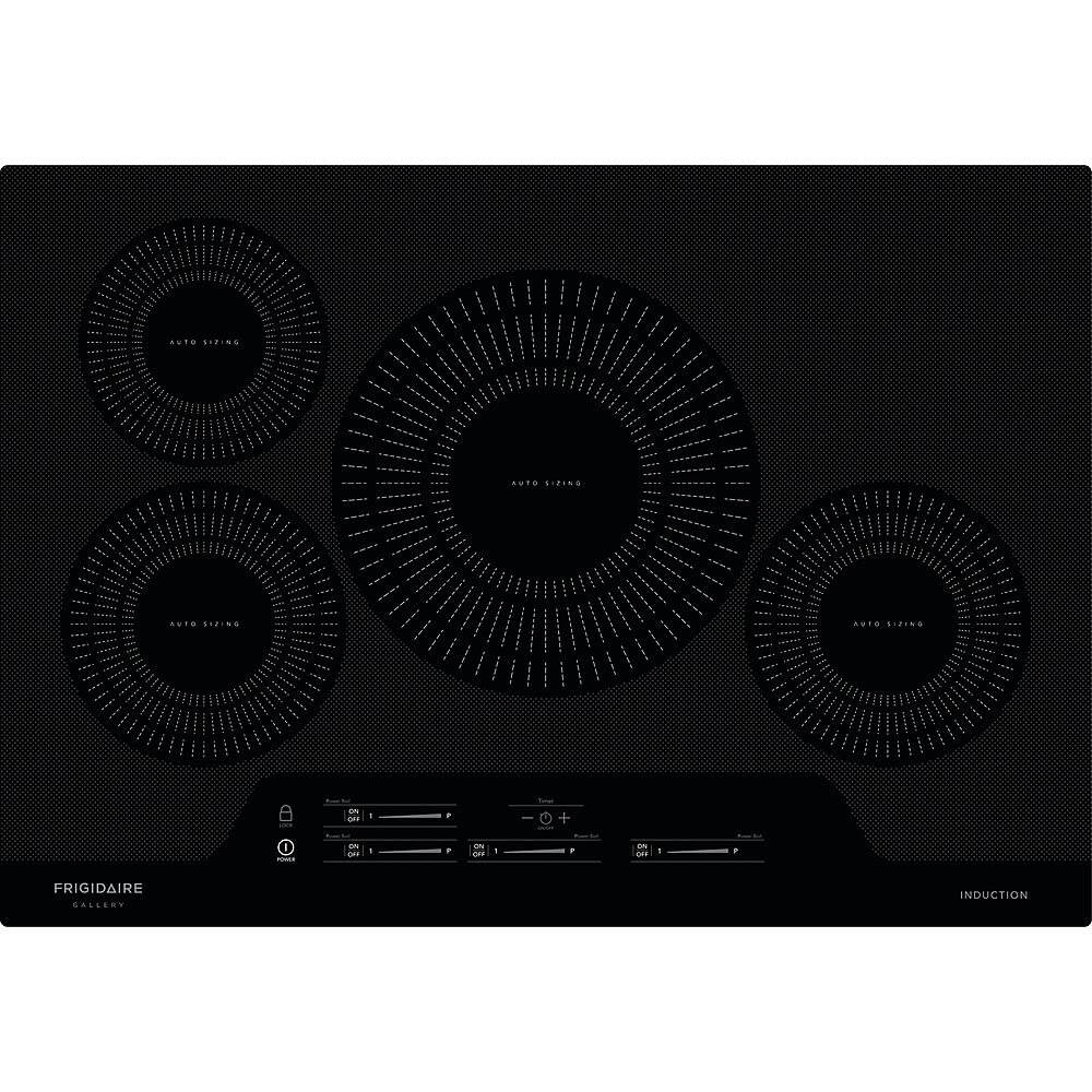 Frigidaire FGIC3066TB 30 Gallery Series Induction Cooktop with 4 Elements in Black