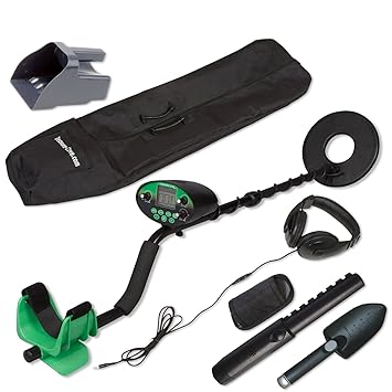 Treasure Cove Kit de detector de metales digital profesional ...