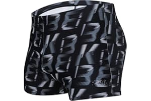 K898 Men's Square Leg Swimming Jammer Shorts UPF50+,Men Swimsuit Swim Jammers Fabric Shape Retention