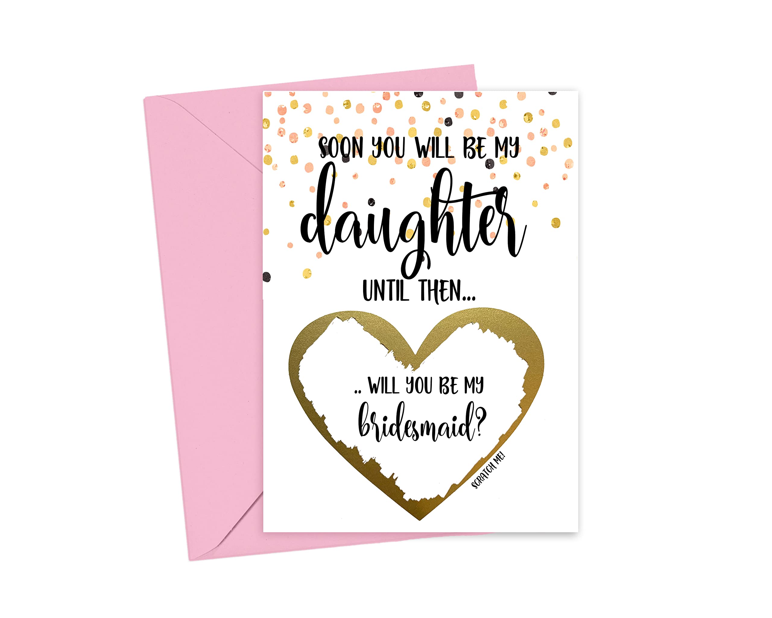 Bridesmaid Proposal Card for Future Daughter