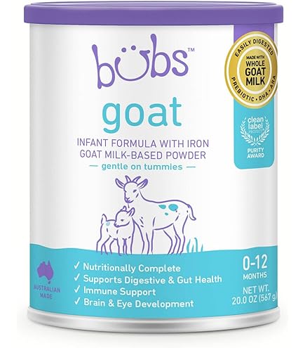 Amazon.com: Bubs 365 Day Grass Fed Infant Formula with Iron, Cow