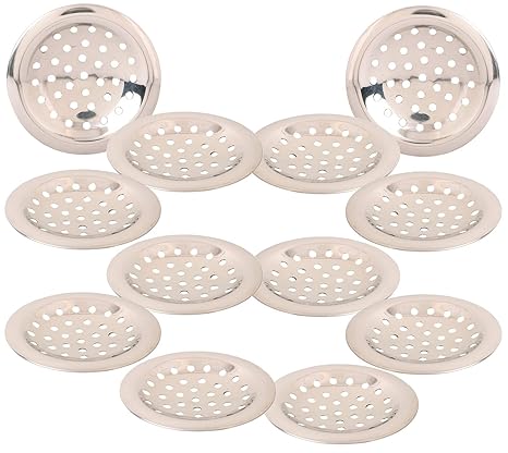 Kuber Industries Exclusive Steel Bidding Bathroom Jali Floor Drain