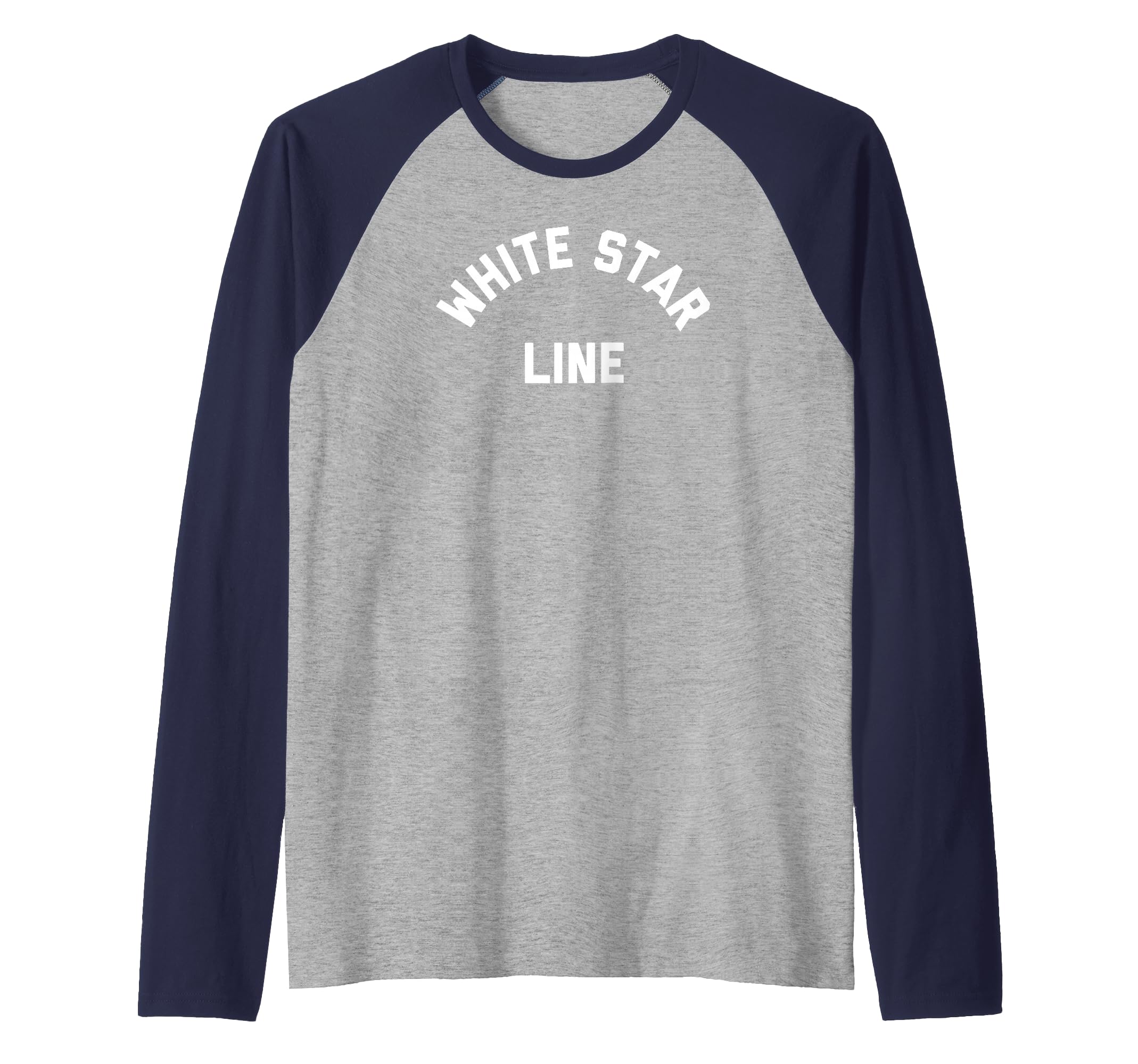 Vintage White Star Line Raglan Baseball Tee