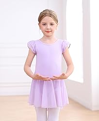 MdnMd Girls Dance Ballet Leotards Dresses for