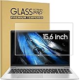 15.6 inch Laptop Screen Protector Tempered Glass Compatible with Other All 15.6" Laptops Portable Monitor with 16:9 Aspect Ratio,(345x194 / W x H)-Ultra Clear &amp; 9H Hardness ,15.6 Tempered Glass Shield