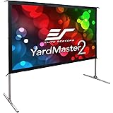 Elite Screens Yard Master 2 Series, 100-inch 16:9, Foldable-Frame Outdoor Front Projection Movie Screen, OMS100H2