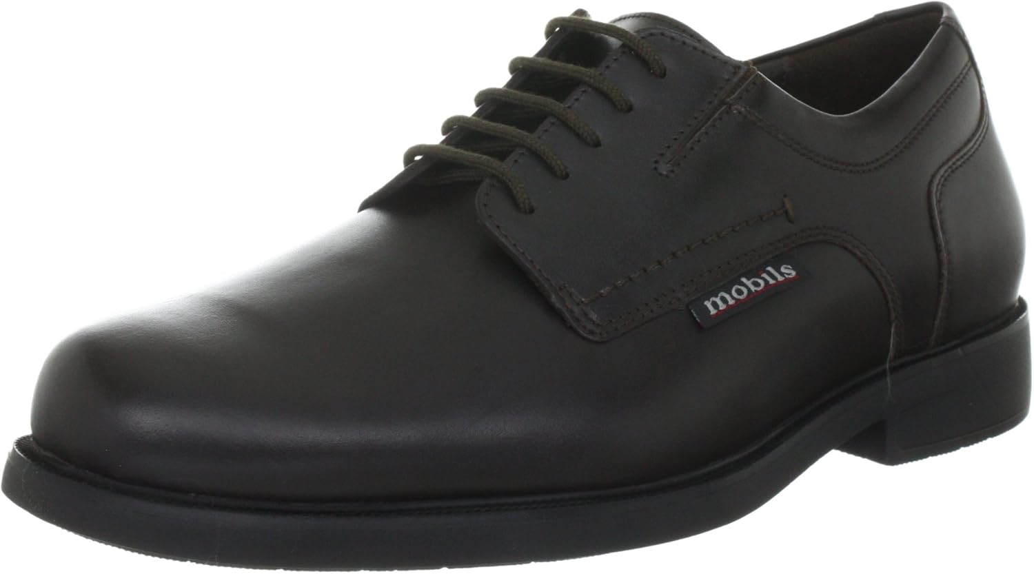 Mephisto Mobils ABRIZO Leather lace Shoes for Men Brown Wide FIT