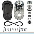30 Series Torque Converter 1 inch Bore Fit for Go Kart Mini Bike Clutch 10T #40 41 420 Chain and 12T #35 Chain Drive Belt Pulley Replaces Manco Comet TAV2,218354A,203603A,219456A, 218355A,219554A