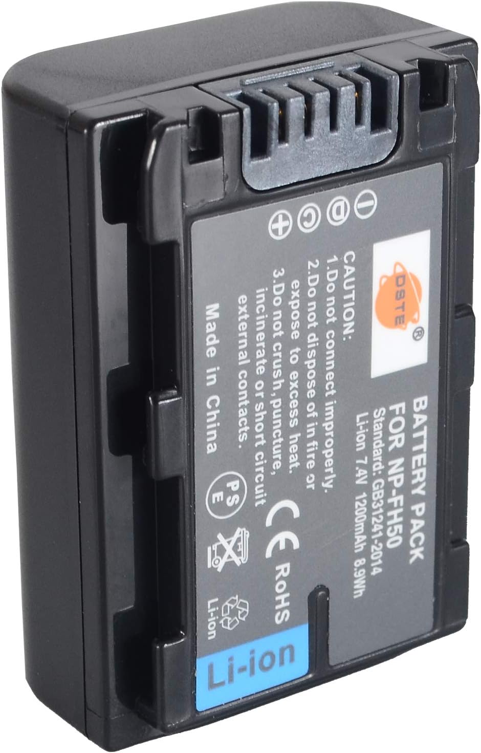 DSTE 2x NP-FH50 Li-ion Battery + DC04U Travel and Car Charger Compatible with Sony DSLR-A330 DSLR-A380 DSLR-A390 DSC-HX1 DSC-HX100V DSC-HX200V HDR-TG5V HDR-TG1E HDR-TG3 HDR-TG5 HDR-TG7 Digital Camera - Image 5