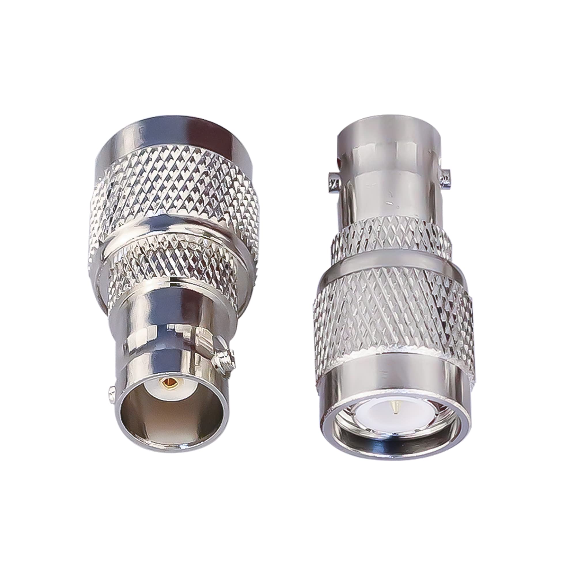 TUOLNK BNC to TNC Coax Adapter TNC Male to BNC Female RF Coaxial Connector for Wifi Antenna Extension Cable 2pcs
