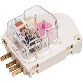 [Upgraded] BlueStars 215846602 Refrigerator Defrost Timer for Frigidaire | Compatible with Frigidaire Kenmore Crosley Refrigerators - Replaces 215846606 240371001 241621501 AP2111929 PS423801 00624728