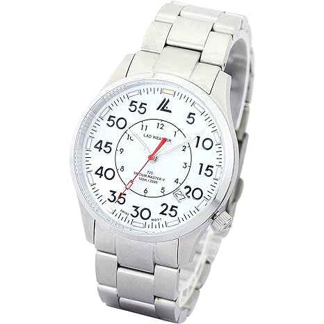 [LAD WEATHER] Schweizer Tritium Ronda Bewegung 100 Meter wasserdicht Outdoor Aktivitäten Militär-Uhren Herren Armbanduhren