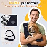 Zuimei Puppy Sling Carrier Hand-Free Small Dog Sling Dark Blue view 2