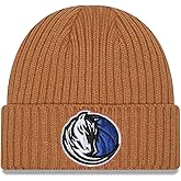 New Era Dallas Mavericks Color Pack Cuff Knit Beanie Hat Brown