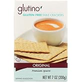 Glutino Table Crackers 7-ounce Boxes (Pack of 12)