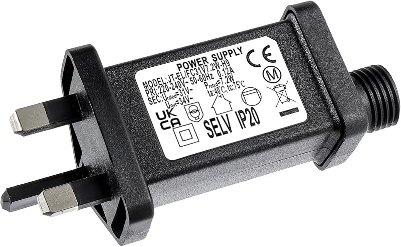 EPLZON 31V 7.2W Transformer Plug LED Driver IP20 with Timer 8 Modes