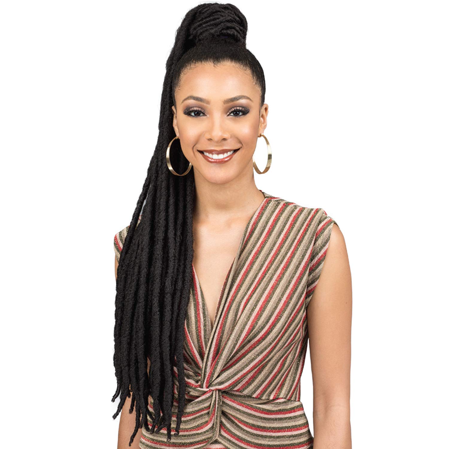 Faux locs drawstring ponytail Clearance