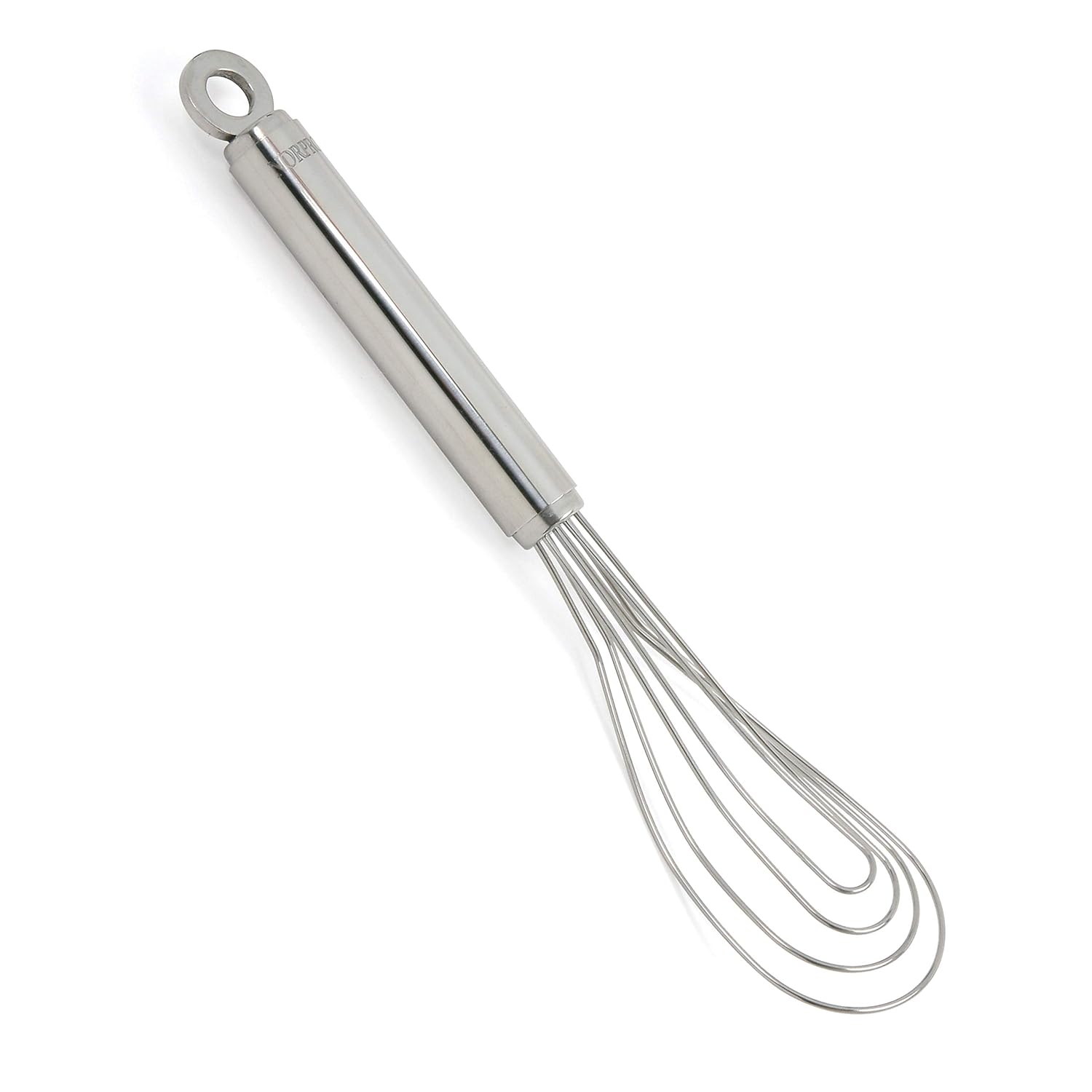 Norpro 2318 11-Inch Krona Stainless Steel Flat Whisk, Silver, 11 inch