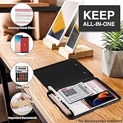 Sooez Clipboards with Storage, High Capacity Clip