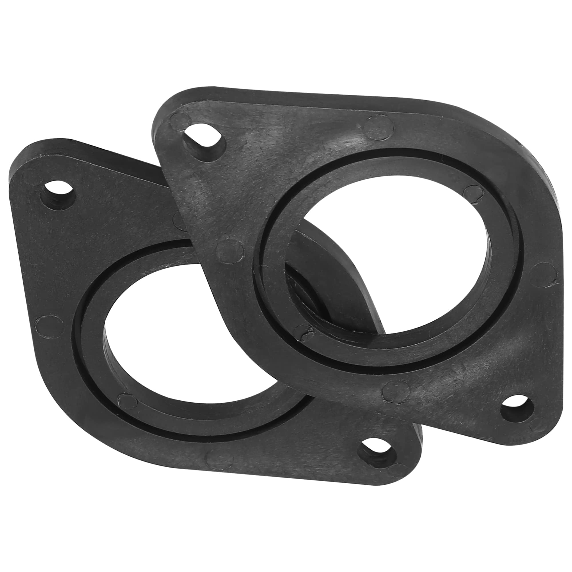 MACHSWON 2Pcs Plastic Car Tweeter Speaker Mounting Adapter Bracket Rings Black for Toyota for Subaru for Lexus