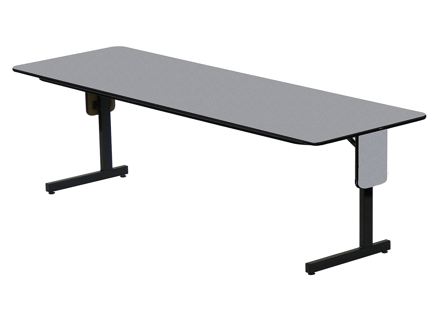 Correll SPA2496PX-15 Adjustable Height Folding Seminar Table, Panel Leg, Rectangular Top, 24