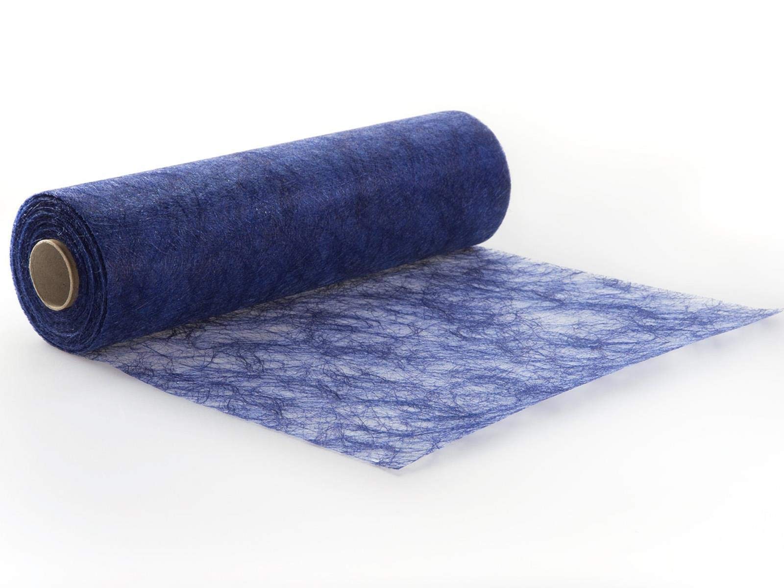 Protinam Table Runner, Synthetic Fibre, 7570 Dark Blue, 5m