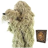 Arcturus Ghost Ghillie Suit | Ultra-Dense Design | Superior Camo Coverage for Hunters, Military, Snipers, Airsoft & Paintball