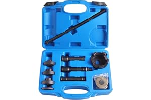 aremnry Wheel Bearing Puller Tool Kit Remover and Installer Tool Set Compatible with Harley Davidson 0.75" 1" 25mm Bearings VT102