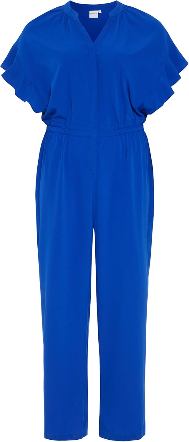 Amazon.com: Junarose Plus Size Mavine Short Sleeve Jumpsuit Skydiver 14: Clothing