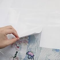 100 Blatt Diamant-Malerei-Papier Antihaftbeschichtet – Perfekt Als Ersatz Für Diamantbilder