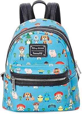 Loungefly x Toy Story Chibi Characters Allover-Print Mini Backpack