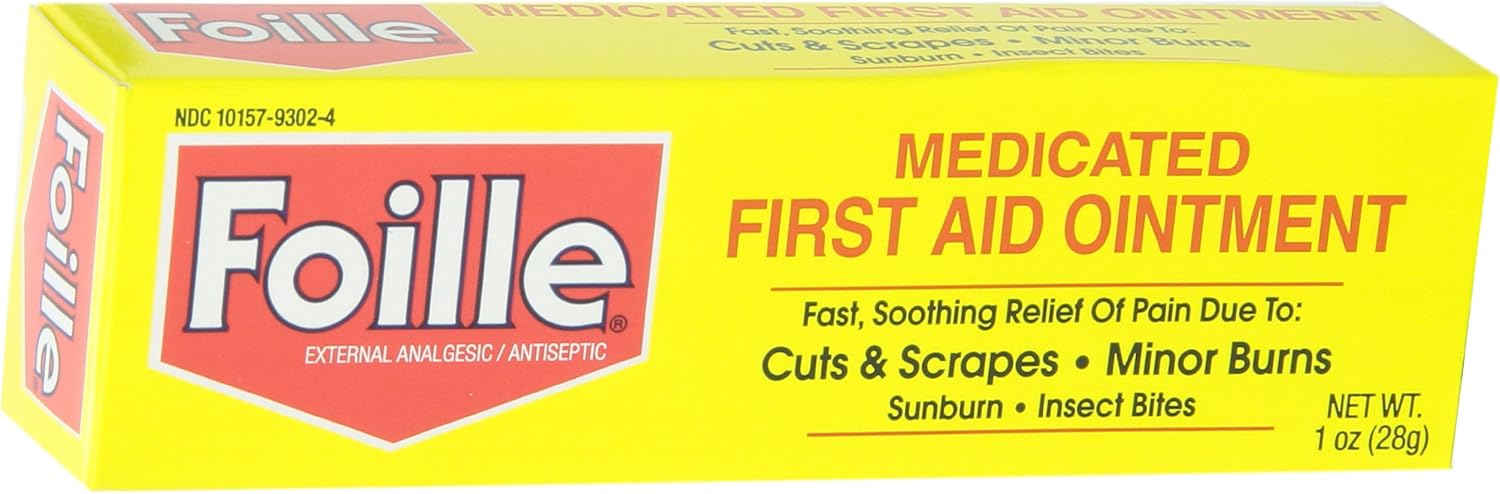 Foille Medicated First Aid Ointment, 1 Ounce (Pack of 6): Health & Personal Care