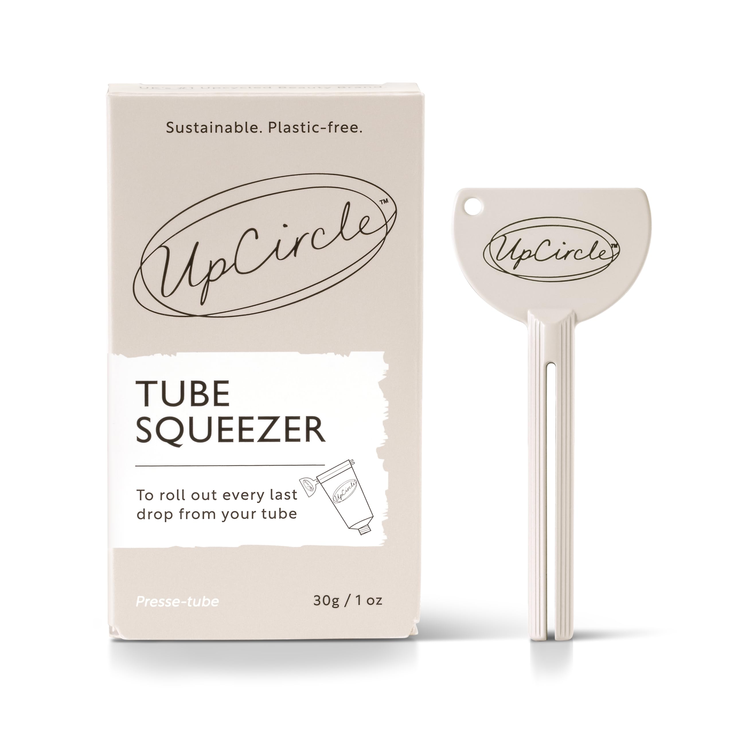 UpCircle Tube Squeezer Key - 100% Plastic-Free + Metal Perfect Way to Get Every Last Drop - Sustainable Bathroom Accessory