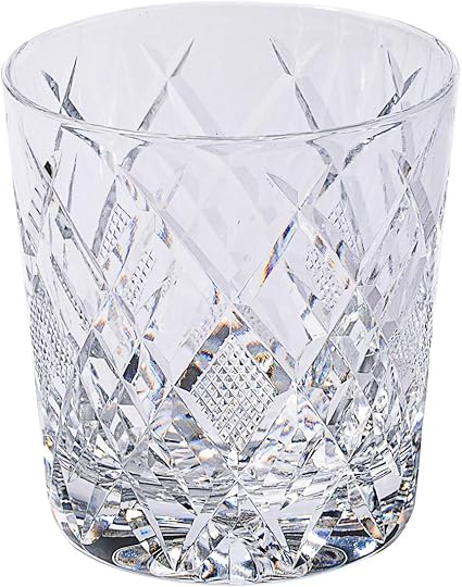 Amazon クリスタル江戸切子 矢来魚子紋 オールドグラス 透き Tb5136 桐箱入り 太武朗工房直販 日本製 太武朗工房 ロック グラス 通販