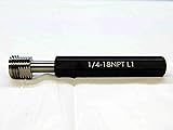 New 1/4 18 NPT L1 Pipe Thread Plug GAGE .25 .250
